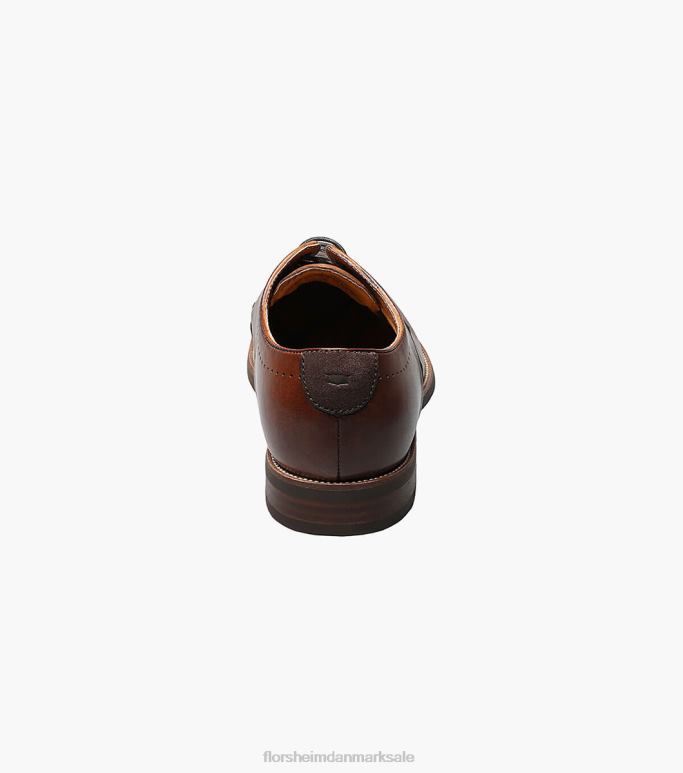Florsheim Mænd uptown plain toe oxford NF0RV239 fodtøj cognac