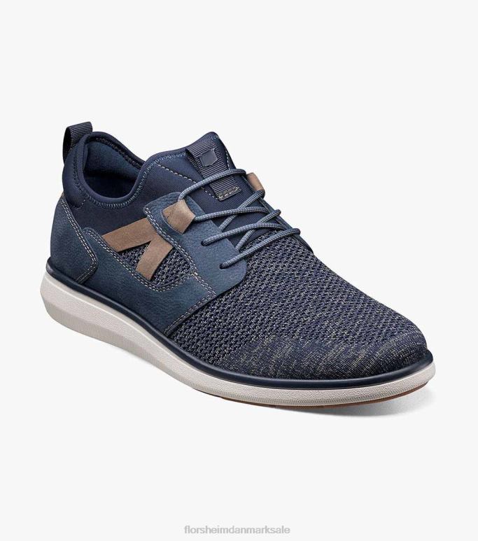 Florsheim Mænd venture strik almindelig tå snøre sneaker NF0RV348 fodtøj flåde