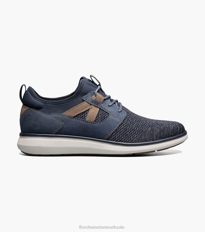 Florsheim Mænd venture strik almindelig tå snøre sneaker NF0RV348 fodtøj flåde