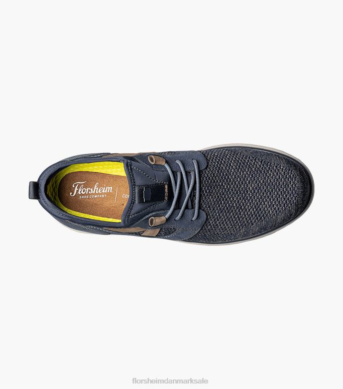 Florsheim Mænd venture strik almindelig tå snøre sneaker NF0RV348 fodtøj flåde