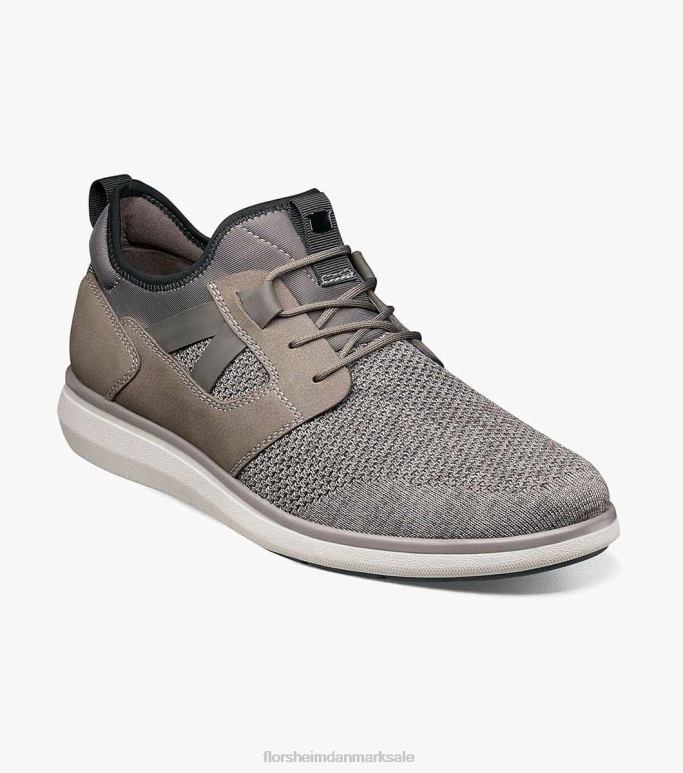 Florsheim Mænd venture strik almindelig tå snøre sneaker NF0RV349 fodtøj grå