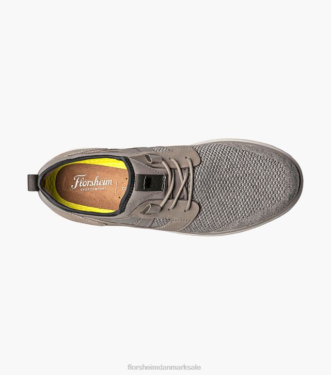 Florsheim Mænd venture strik almindelig tå snøre sneaker NF0RV349 fodtøj grå