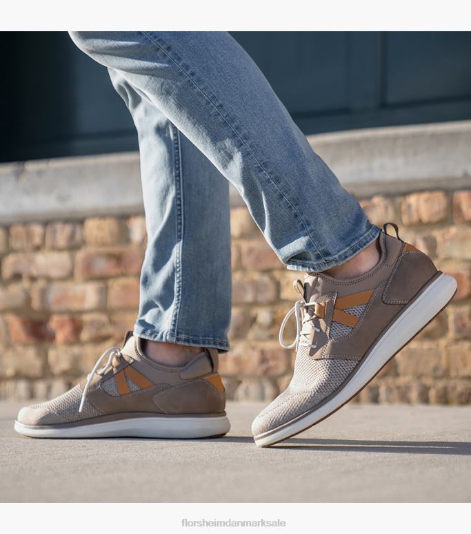 Florsheim Mænd venture strik almindelig tå snøre sneaker NF0RV350 fodtøj champignon