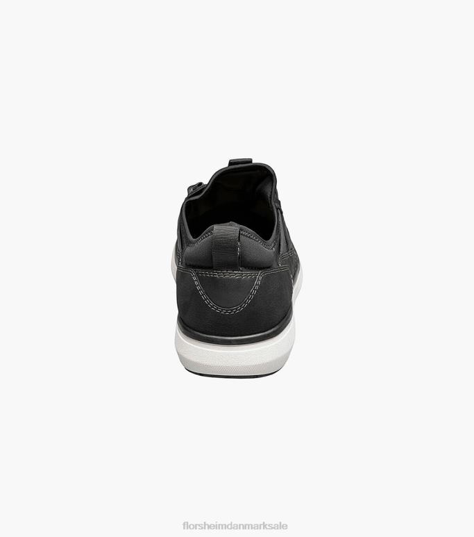 Florsheim Mænd venture strik almindelig tå snøre sneaker NF0RV351 fodtøj sort