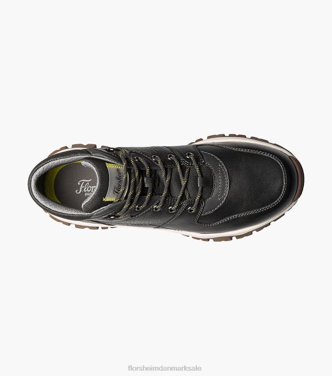 Florsheim Mænd xplor moc toe vandrerstøvle NF0RV338 fodtøj sort tumlede