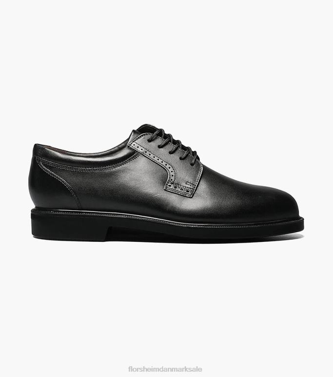 Florsheim Mænd ædel almindelig tå oxford NF0RV228 fodtøj sort