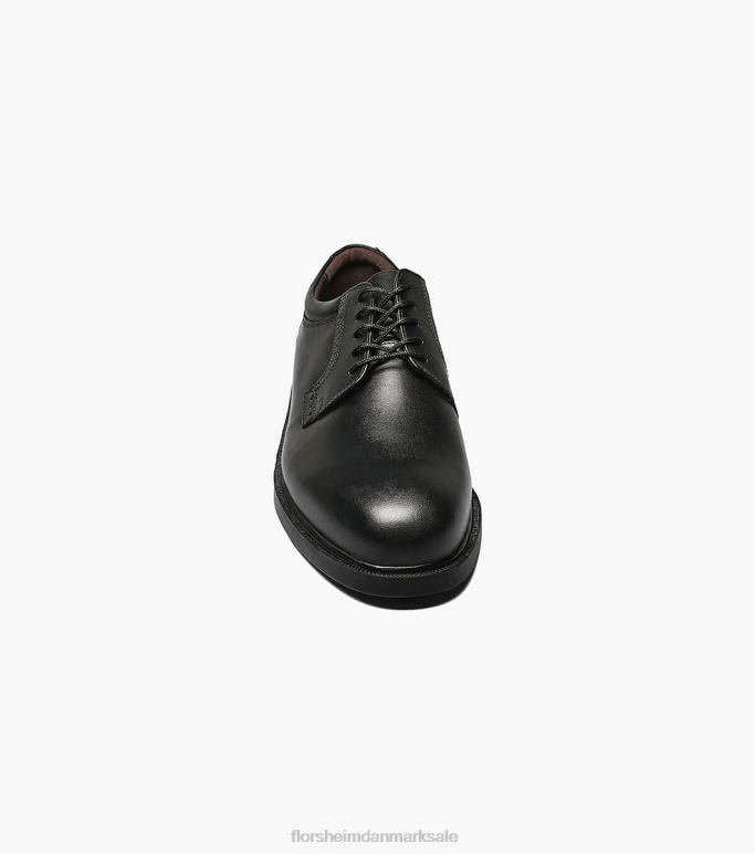 Florsheim Mænd ædel almindelig tå oxford NF0RV228 fodtøj sort