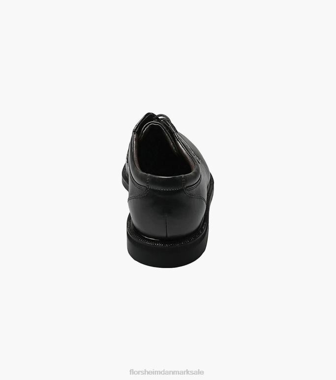 Florsheim Mænd ædel almindelig tå oxford NF0RV228 fodtøj sort