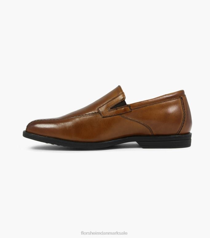 Florsheim børn afsløre jr cykel tå glide på NF0RV487 fodtøj cognac