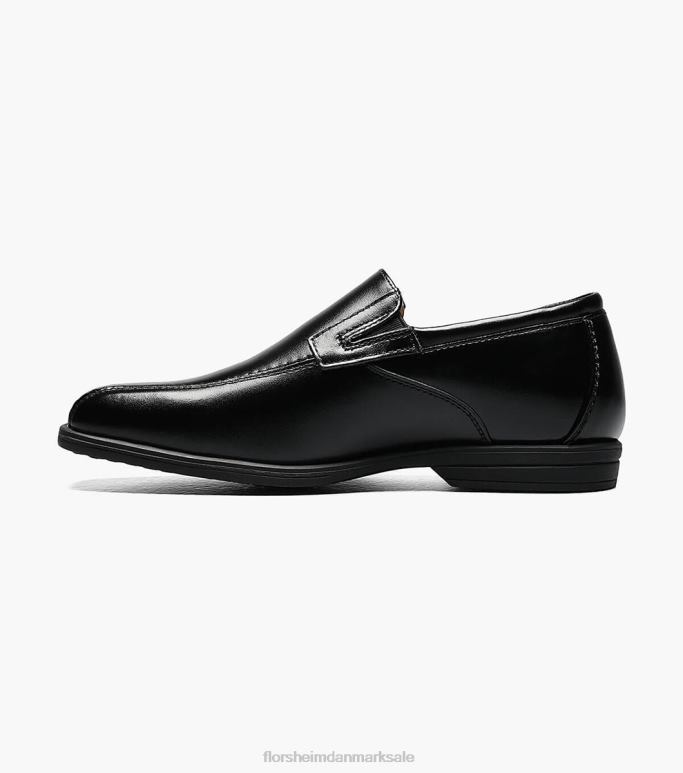 Florsheim børn afsløre jr cykel tå glide på NF0RV488 fodtøj sort