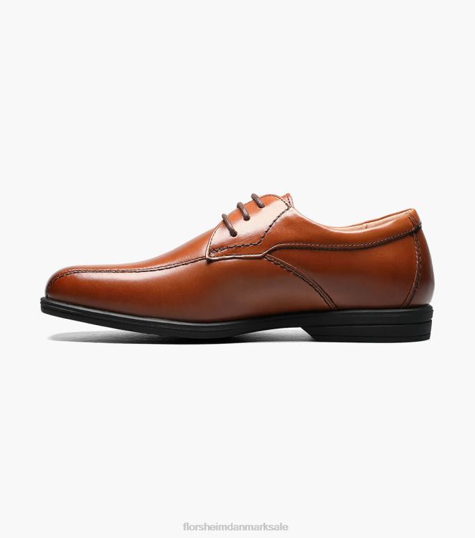 Florsheim børn afsløre jr cykel tå oxford NF0RV489 fodtøj cognac