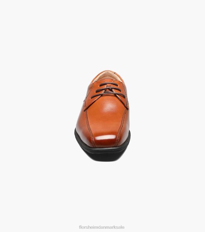 Florsheim børn afsløre jr cykel tå oxford NF0RV489 fodtøj cognac