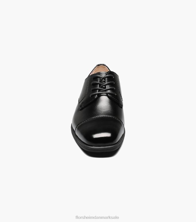 Florsheim børn afsløre jr kappe tå oxford NF0RV471 fodtøj sort
