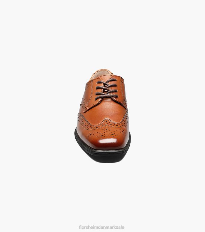 Florsheim børn afsløre jr vingespids oxford NF0RV483 fodtøj cognac