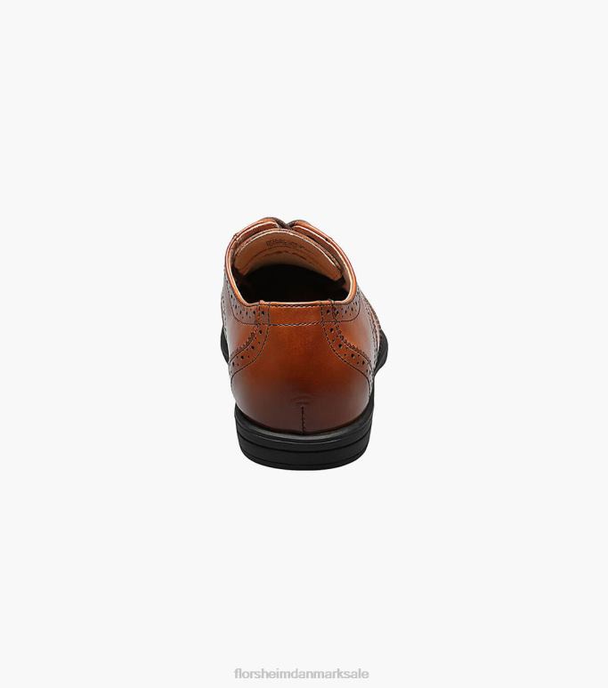 Florsheim børn afsløre jr vingespids oxford NF0RV483 fodtøj cognac