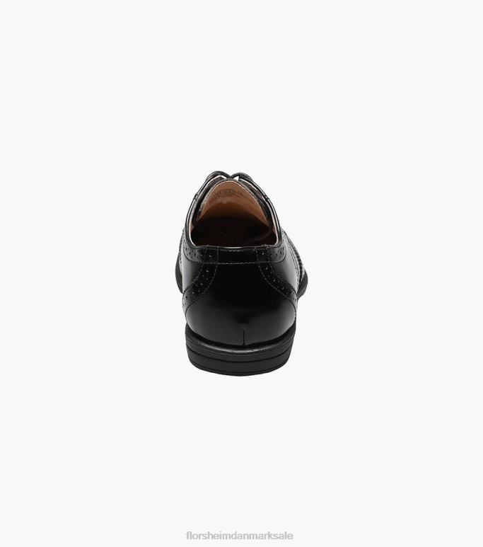 Florsheim børn afsløre jr vingespids oxford NF0RV484 fodtøj sort
