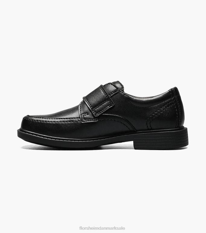 Florsheim børn berwyn jr ii moc tårem NF0RV492 fodtøj sort