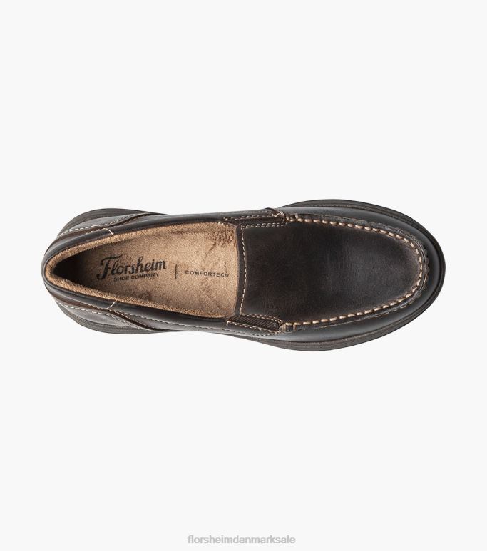 Florsheim børn central jr moc toe venetiansk loafer NF0RV479 fodtøj brun lm
