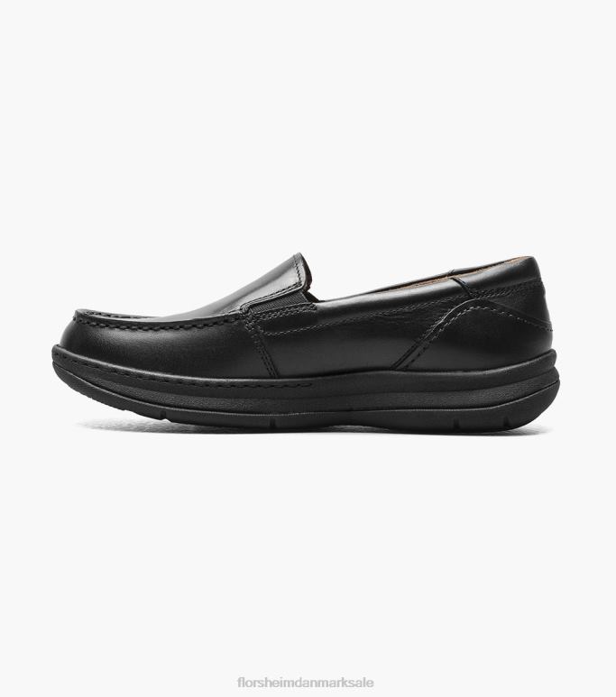 Florsheim børn central jr moc toe venetiansk loafer NF0RV480 fodtøj sort