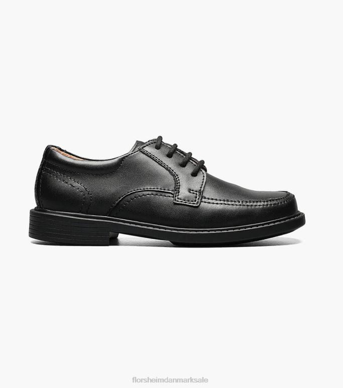 Florsheim børn fakturering jr ii moc toe oxford NF0RV493 fodtøj sort