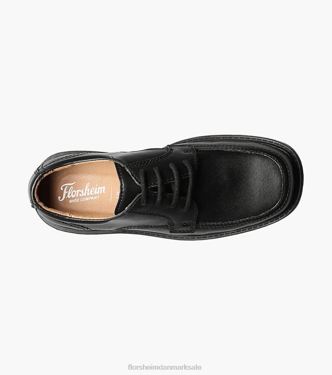 Florsheim børn fakturering jr ii moc toe oxford NF0RV493 fodtøj sort