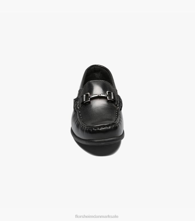 Florsheim børn jasper jr moc toe bit loafer NF0RV499 fodtøj sort