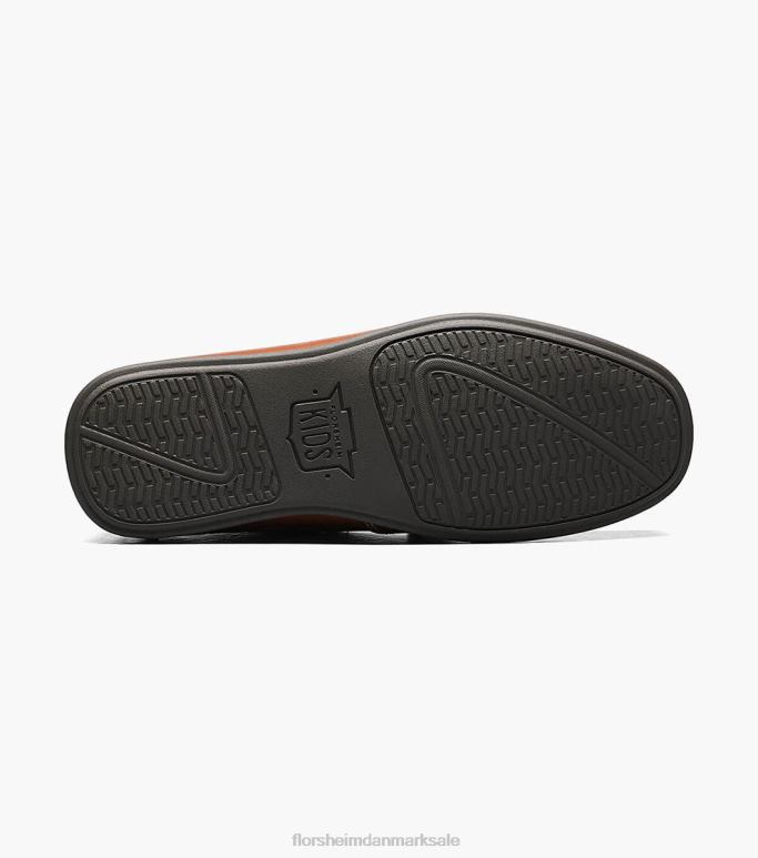 Florsheim børn jasper jr moc toe bit loafer NF0RV500 fodtøj sadelbrun