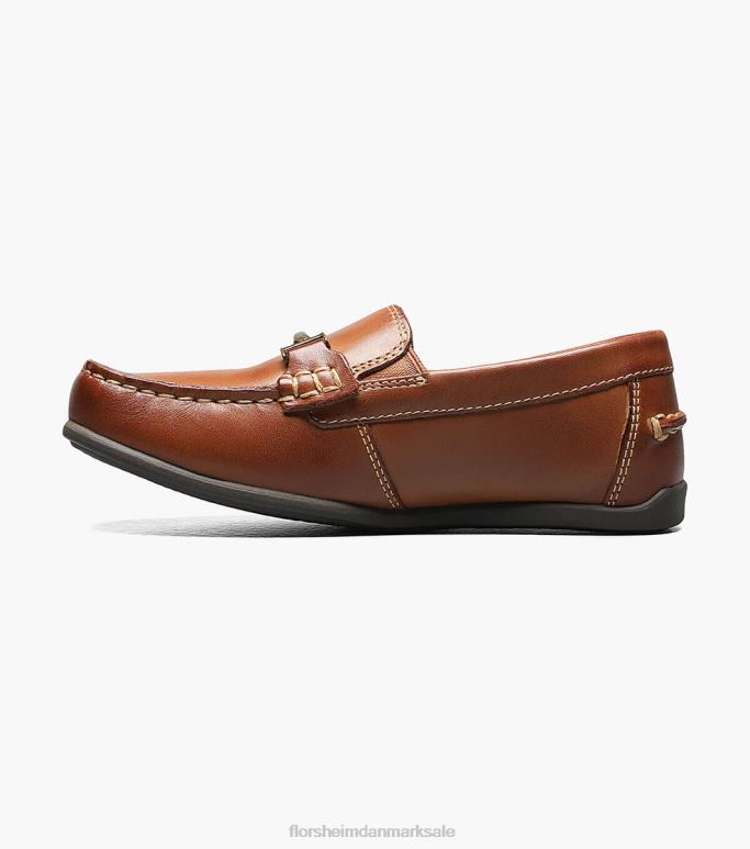 Florsheim børn jasper jr moc toe bit loafer NF0RV500 fodtøj sadelbrun