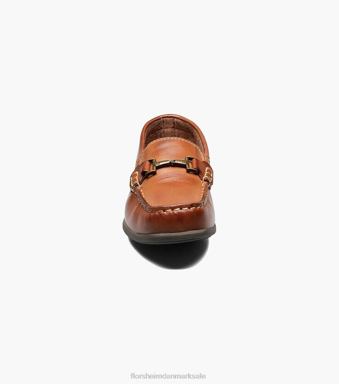 Florsheim børn jasper jr moc toe bit loafer NF0RV500 fodtøj sadelbrun