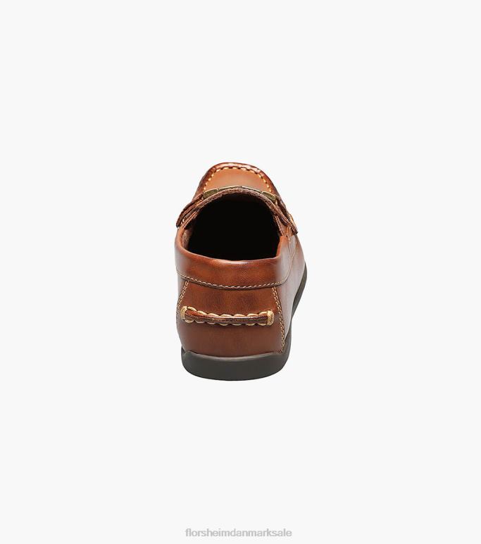 Florsheim børn jasper jr moc toe bit loafer NF0RV500 fodtøj sadelbrun