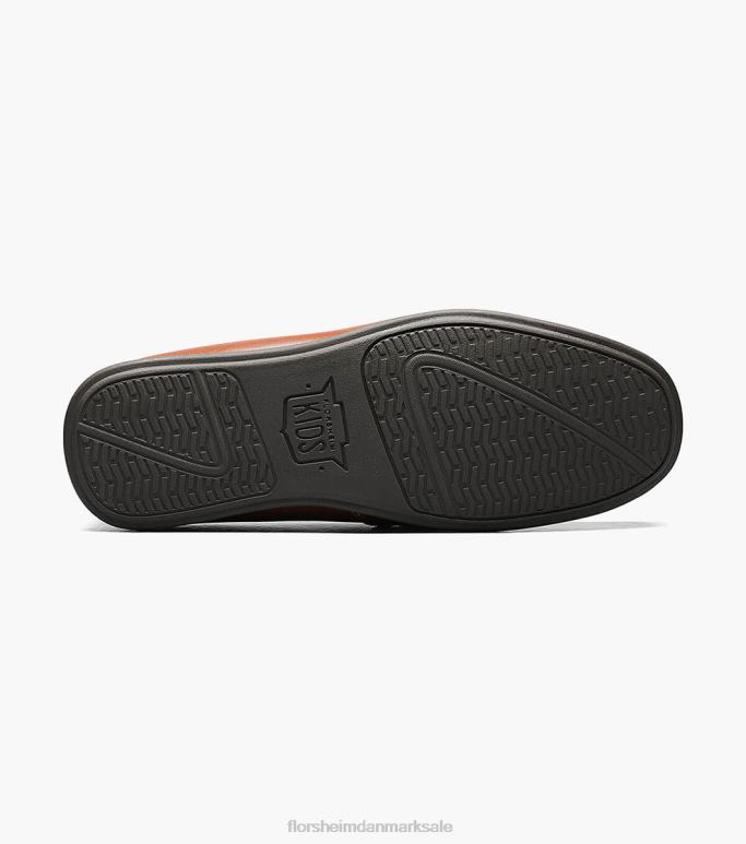 Florsheim børn jasper jr moc toe penny driver NF0RV435 fodtøj sadelbrun