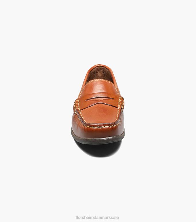 Florsheim børn jasper jr moc toe penny driver NF0RV435 fodtøj sadelbrun