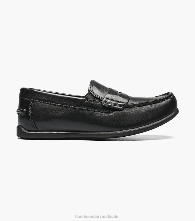 Florsheim børn jasper jr moc toe penny driver NF0RV436 fodtøj sort