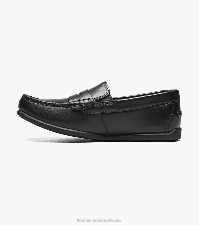 Florsheim børn jasper jr moc toe penny driver NF0RV436 fodtøj sort