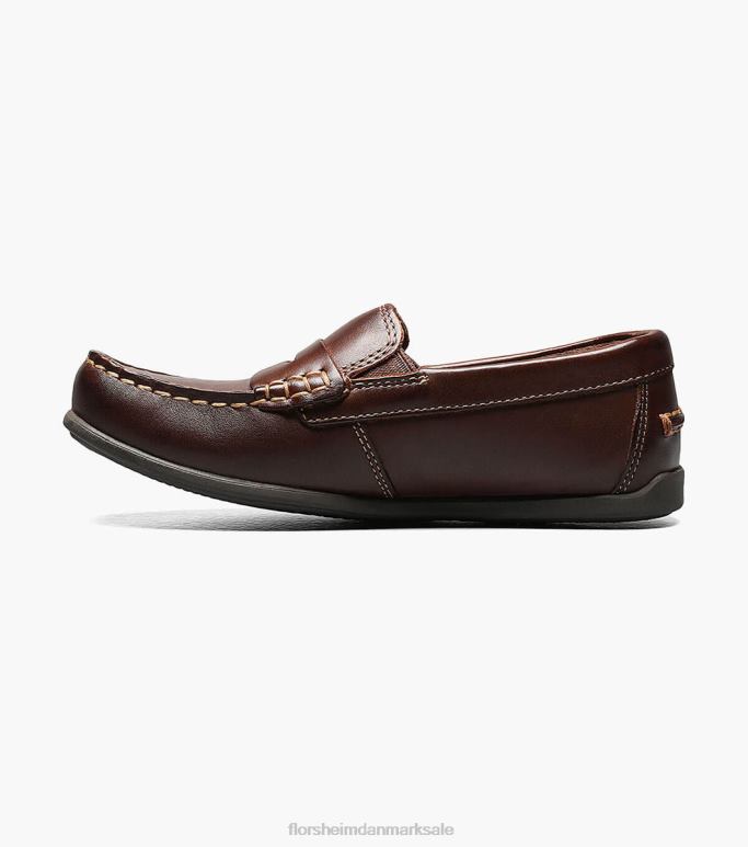 Florsheim børn jasper jr moc toe penny driver NF0RV437 fodtøj Brun