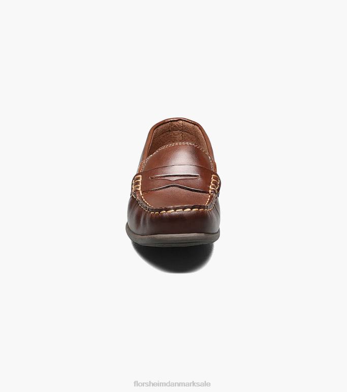 Florsheim børn jasper jr moc toe penny driver NF0RV437 fodtøj Brun