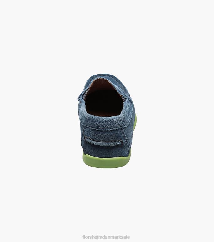 Florsheim børn jasper jr moc toe penny driver NF0RV438 fodtøj blå ruskind
