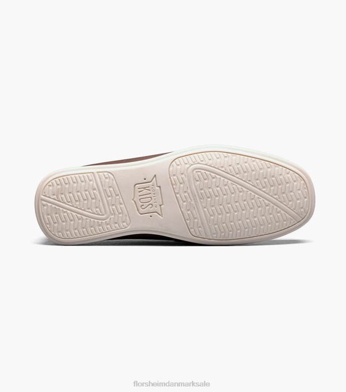 Florsheim børn jasper jr moc toe venetiansk loafer NF0RV430 fodtøj brun lm
