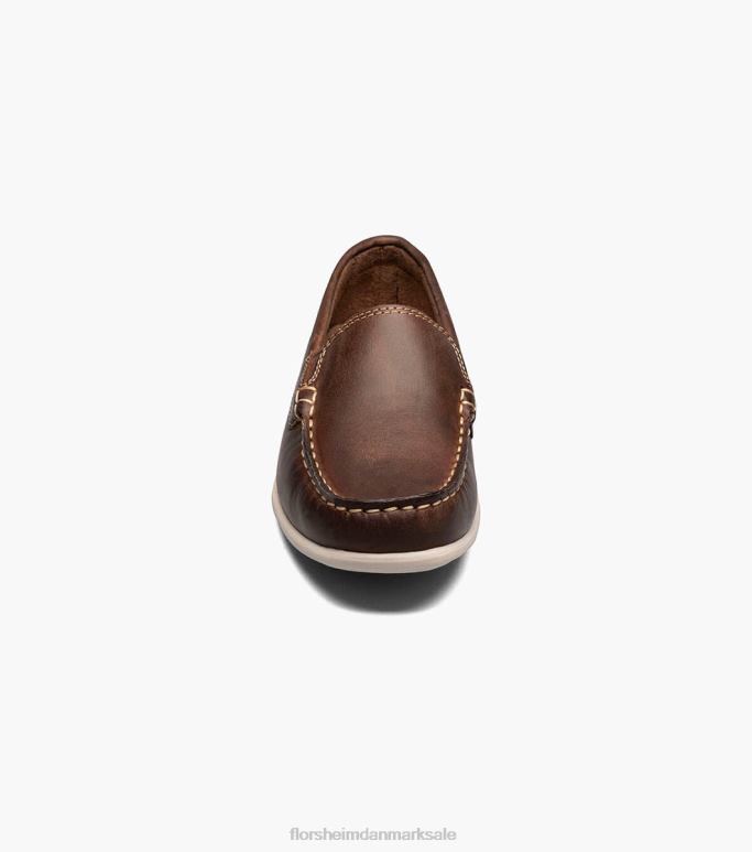 Florsheim børn jasper jr moc toe venetiansk loafer NF0RV430 fodtøj brun lm