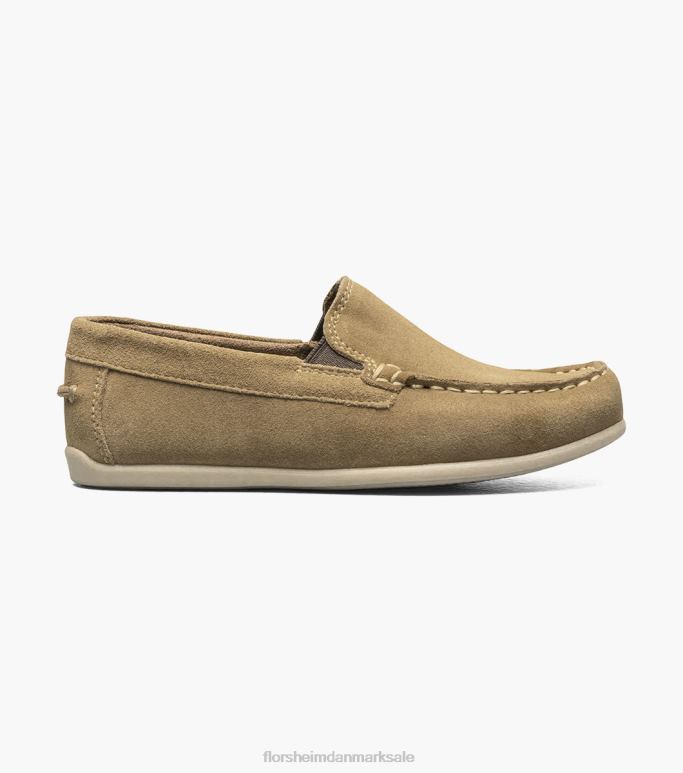 Florsheim børn jasper jr moc toe venetiansk loafer NF0RV433 fodtøj kaki