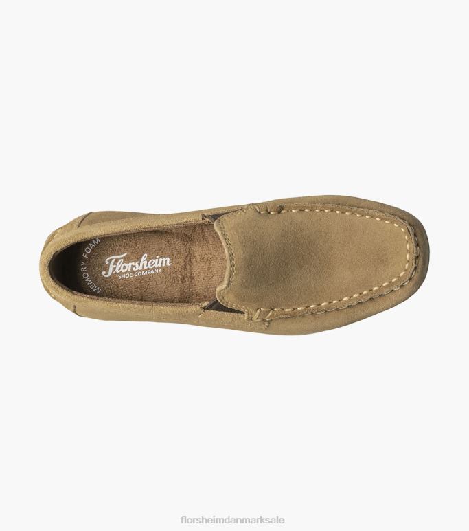 Florsheim børn jasper jr moc toe venetiansk loafer NF0RV433 fodtøj kaki