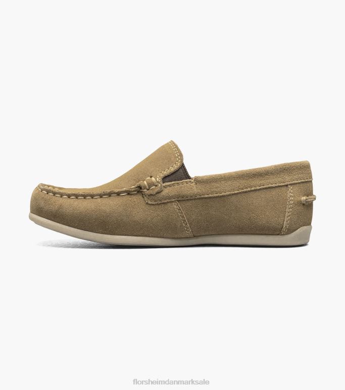 Florsheim børn jasper jr moc toe venetiansk loafer NF0RV433 fodtøj kaki