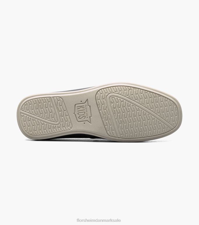 Florsheim børn jasper jr moc toe venetiansk loafer NF0RV434 fodtøj flåde