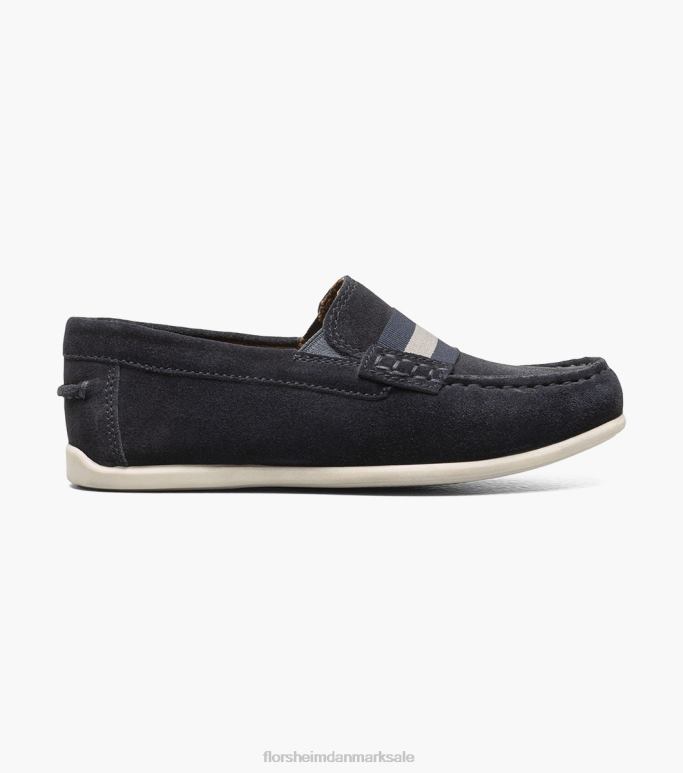 Florsheim børn jasper jr moc tårem loafer NF0RV426 fodtøj marineblå ruskind