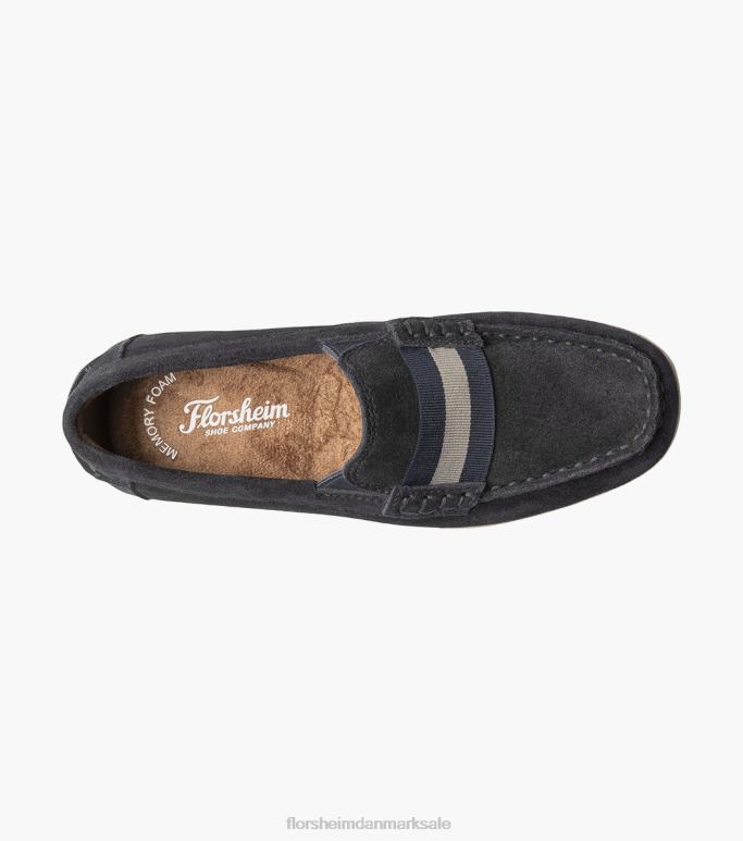 Florsheim børn jasper jr moc tårem loafer NF0RV426 fodtøj marineblå ruskind