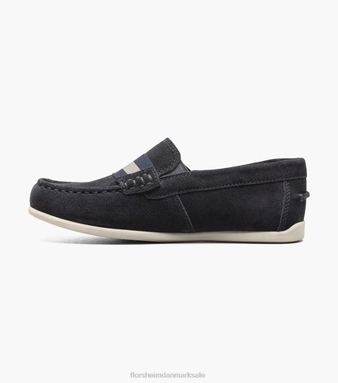 Florsheim børn jasper jr moc tårem loafer NF0RV426 fodtøj marineblå ruskind