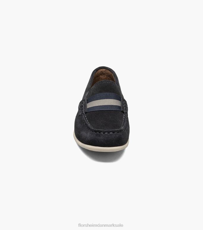 Florsheim børn jasper jr moc tårem loafer NF0RV426 fodtøj marineblå ruskind