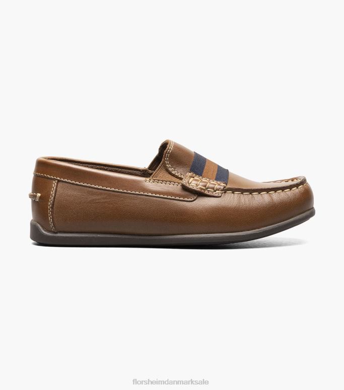 Florsheim børn jasper jr moc tårem loafer NF0RV427 fodtøj sadelbrun