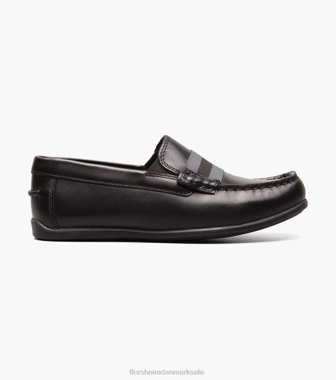 Florsheim børn jasper jr moc tårem loafer NF0RV428 fodtøj sort