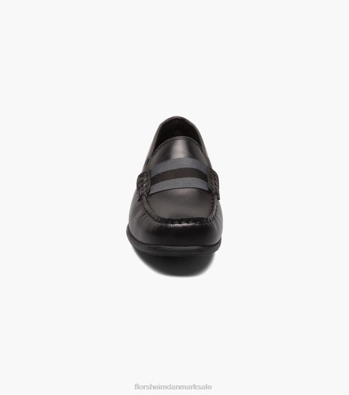 Florsheim børn jasper jr moc tårem loafer NF0RV428 fodtøj sort